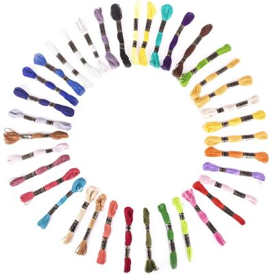 Trimits Bright Cotton Embroidery Thread - 36 Skeins Trimits Bright Cotton Embroidery Thread - 36 Skeins