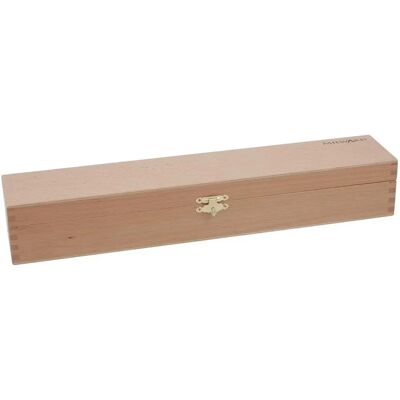 Milward Beech Wood Knitting Pin Box - Secure Storage - 43cm Milward Beech Wood Knitting Pin Box - Secure Storage - 43cm