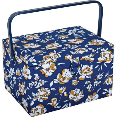 Hobby Gift Grande Boîte de Rangement Couture - Floral Automne - Publicité Hobby Gift Grande Boîte de Rangement Couture - Floral Automne - Publicité