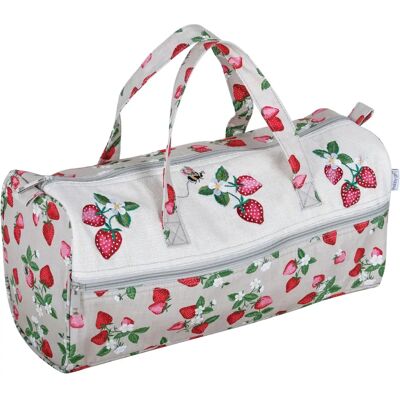 Hobby Gift Grand Porte-Aiguilles Laine Sac de Rangement - Fraises Naturelles - Publicité Hobby Gift Grand Porte-Aiguilles Laine Sac de Rangement - Fraises Naturelles - Publicité