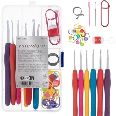 Milward Large Crochet Accessory Set - Crochet Accessory Set Milward Large Crochet Accessory Set - Crochet Accessory Set