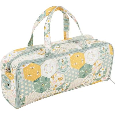 Hobby Gift Abeille Patchwork Sac à tricoter - Sac à tricoter - Publicité Hobby Gift Abeille Patchwork Sac à tricoter - Sac à tricoter - Publicité
