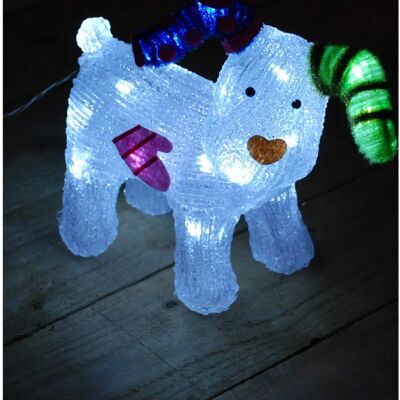 Snow Time Snowdog Acrylic LED - Figure Snow Time Snowdog Acrylic LED - Figure