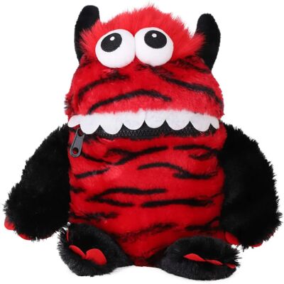 Toyland - Worry Monster - Vermelho e Preto - Brinquedo de pelúcia Toyland - Worry Monster - Vermelho e Preto - Brinquedo de pelúcia