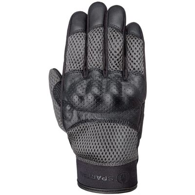 Guantes Oxford Spartan Air L - Negros Grises Guantes Oxford Spartan Air L - Negros Grises