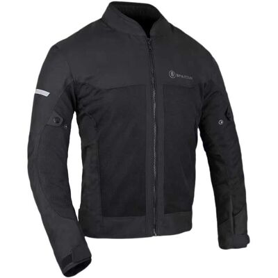 Oxford Spartan Air Motorcycle Jacket - Black, XL, Mesh, Reflective - Motorcycle Jacket Oxford Spartan Air Motorcycle Jacket - Black, XL, Mesh, Reflective - Motorcycle Jacket