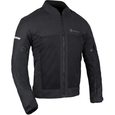 Oxford Spartan Air Motorcycle Jacket - Black, 4XL - Motorcycle Jacket Oxford Spartan Air Motorcycle Jacket - Black, 4XL - Motorcycle Jacket