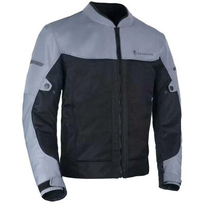 Chaqueta de moto Oxford Spartan Air - Gris-Negr - XL Chaqueta de moto Oxford Spartan Air - Gris-Negr - XL