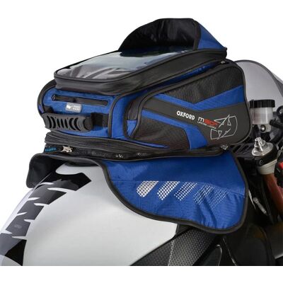 Oxford M30R Sac de réservoir magnétique - Bleu - 21-30l - Unisex - Publicité Oxford M30R Sac de réservoir magnétique - Bleu - 21-30l - Unisex - Publicité