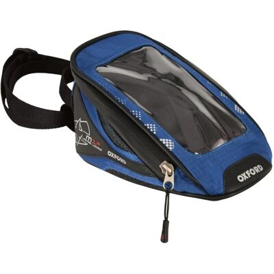 Oxford M1R Micro Tankrucksack - Blau - Motorradzubehör Oxford M1R Micro Tankrucksack - Blau - Motorradzubehör