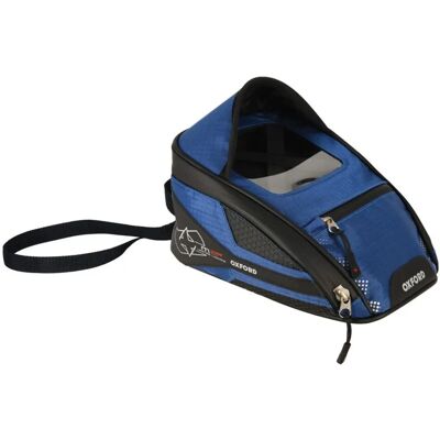Oxford M2R Mini Geantă de rezervor - Albastru - 0,5L - Accesoriu moto Oxford M2R Mini Geantă de rezervor - Albastru - 0,5L - Accesoriu moto