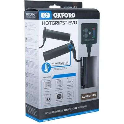Oxford HotGrips Evo Adventure - Heated motorcycle grips with thermostat Oxford HotGrips Evo Adventure - Heated motorcycle grips with thermostat