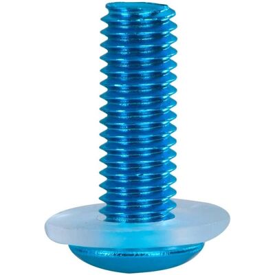 Oxford M5 Helmvisier Schroeven - Blauw - Set van 8 Oxford M5 Helmvisier Schroeven - Blauw - Set van 8