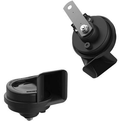 Oxford Foghorn 12V Motorrhörhorn - Schwarz Oxford Foghorn 12V Motorrhörhorn - Schwarz