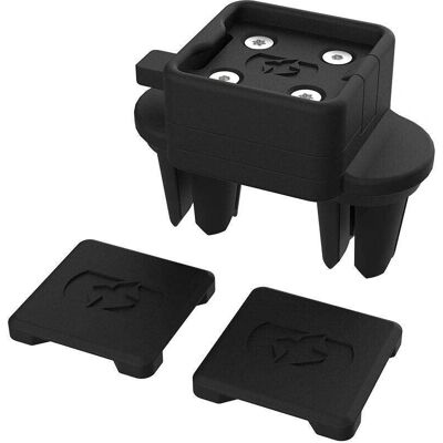 Support de ventilation Oxford Cliqr - Noir - Taille unique Support de ventilation Oxford Cliqr - Noir - Taille unique