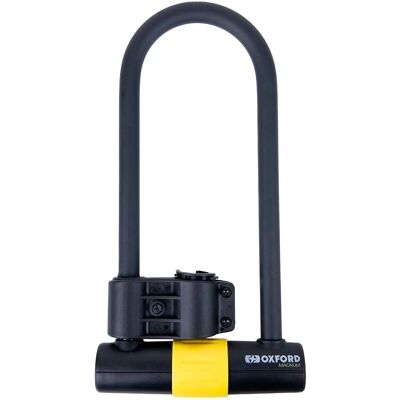 Oxford Magnum U-lock with bracket - Motorcycle Security 170 x 315 mm Oxford Magnum U-lock with bracket - Motorcycle Security 170 x 315 mm