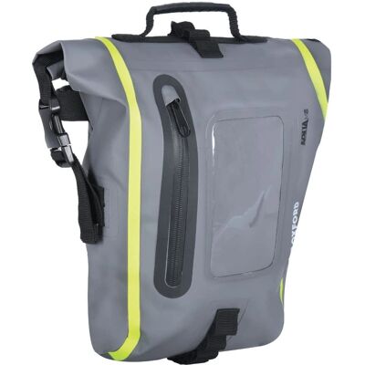 Oxford Aqua M8 Tanktáska - Fekete-Szürke-Fluoreszkáló - Motorkerékpár kiegészítő Oxford Aqua M8 Tanktáska - Fekete-Szürke-Fluoreszkáló - Motorkerékpár kiegészítő