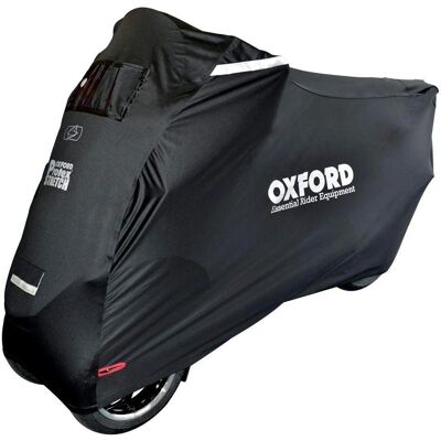 Oxford Motorcycle Protex Stretch - Motorcycle Cover - Black - Motorcycle Type Oxford Motorcycle Protex Stretch - Motorcycle Cover - Black - Motorcycle Type