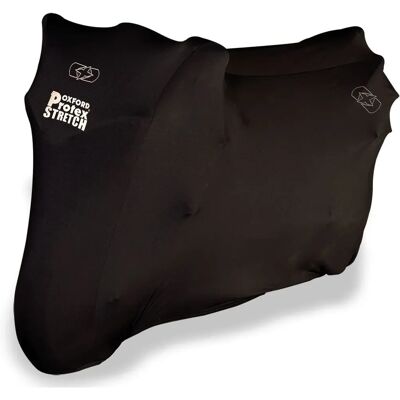 Oxford CV172 PROTEX Stretch-Fit Motorcycle Cover - Black - Large Oxford CV172 PROTEX Stretch-Fit Motorcycle Cover - Black - Large