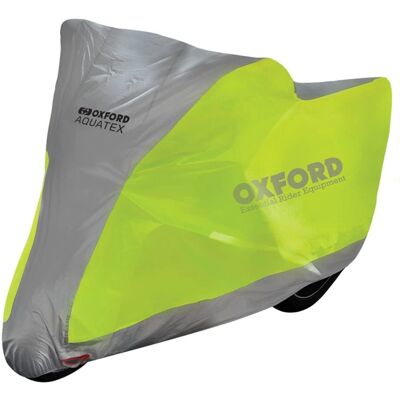 Housse de moto Oxford Aquatex fluorescente - Gris/jaune - L - Publicité Housse de moto Oxford Aquatex fluorescente - Gris/jaune - L - Publicité