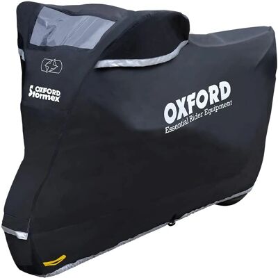 Housse pour Moto Oxford Stormex - Noire - L - Imperméable & Protection UV - Publicité Housse pour Moto Oxford Stormex - Noire - L - Imperméable & Protection UV - Publicité