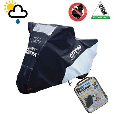 Oxford Rainex Motorradabdeckplane - XL - Wasserdicht & Staubdicht Oxford Rainex Motorradabdeckplane - XL - Wasserdicht & Staubdicht