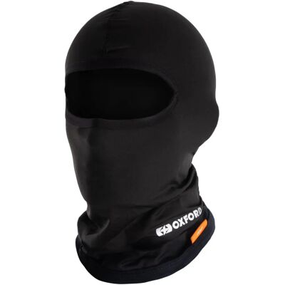 Oxford Unisex Svart Lycra Balaklava - Balaklava Oxford Unisex Svart Lycra Balaklava - Balaklava