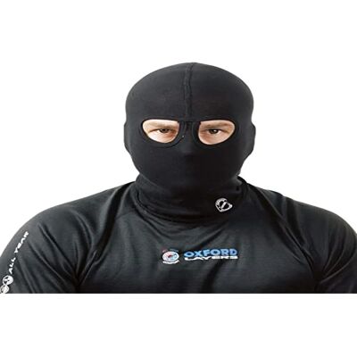 Oxford CA010 Eyes Balaclava - Svart - Én størrelse - Unisex Oxford CA010 Eyes Balaclava - Svart - Én størrelse - Unisex