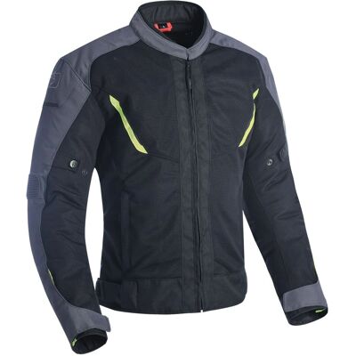 Oxford Delta Air Motorrad Textiljacke - Schwarz Grau Gelb - 4XL Oxford Delta Air Motorrad Textiljacke - Schwarz Grau Gelb - 4XL