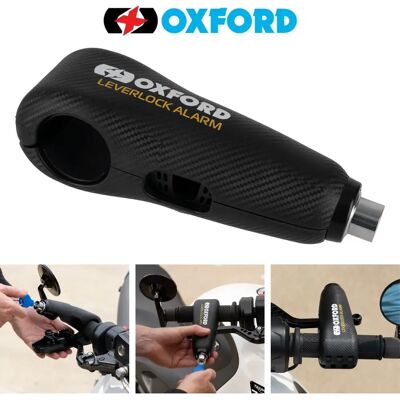 Oxford LeverLock Alarm Bike Lock - Bike Lock Oxford LeverLock Alarm Bike Lock - Bike Lock