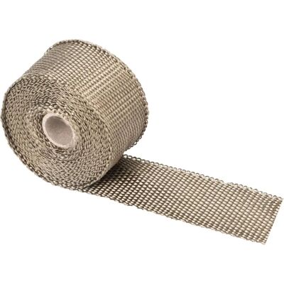 Envoltura de escape OXFORD - Fibras de lava resistentes al calor - 5m x 5cm Envoltura de escape OXFORD - Fibras de lava resistentes al calor - 5m x 5cm