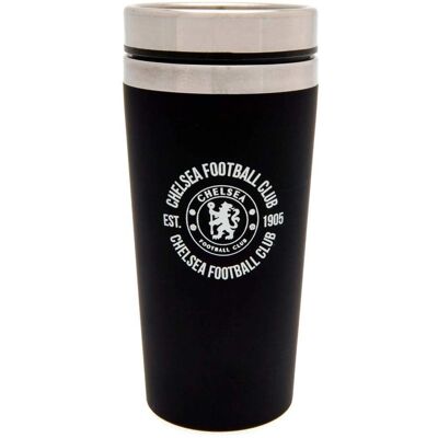 Chelsea FC Travel Mug - Royal Blue - Double Wall Stainless Steel Chelsea FC Travel Mug - Royal Blue - Double Wall Stainless Steel