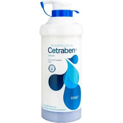 Cetraben Emollient Cream 500g Pump - Emollient Cream Cetraben Emollient Cream 500g Pump - Emollient Cream