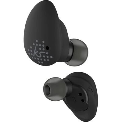 KitSound District Headset - Kabellose Bluetooth In-Ear - Schwarz KitSound District Headset - Kabellose Bluetooth In-Ear - Schwarz