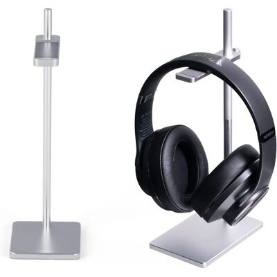 DESIRE2 Support pour casques en aluminium argenté - Support pour casque DESIRE2 Support pour casques en aluminium argenté - Support pour casque