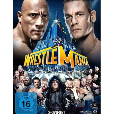 WWE Wrestlemania 29 - 3 DVDs - Region 2 - Dolby WWE Wrestlemania 29 - 3 DVDs - Region 2 - Dolby