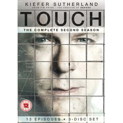 Kiefer Sutherland Touch Säsong 2 DVD 2015 Region 2 3 Skivor Kiefer Sutherland Touch Säsong 2 DVD 2015 Region 2 3 Skivor