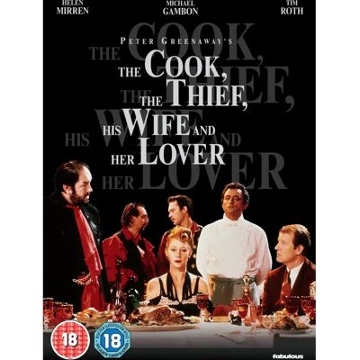 DVD Michael Gambon - Kocken, Tjuven, hans fru och hennes älskare - Region 2 DVD Michael Gambon - Kocken, Tjuven, hans fru och hennes älskare - Region 2