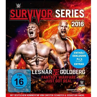 WWE Brock Lesnar Survivor Series 2016 Blu-ray - DVD WWE Brock Lesnar Survivor Series 2016 Blu-ray - DVD