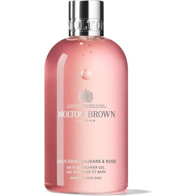 Molton Brown Delicious Rhubarb & Rose Bath & Showergel (300ml) Molton Brown Delicious Rhubarb & Rose Bath & Showergel (300ml)