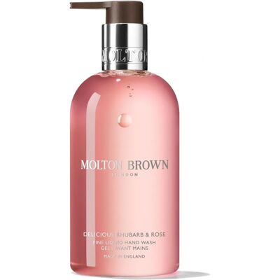Molton Brown Rhubarb & Rose Liquid Hand Soap 300ml Molton Brown Rhubarb & Rose Liquid Hand Soap 300ml
