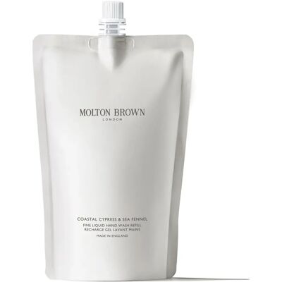 Molton Brown Coastal Cypress & Sea Fennel Recharge de Savon pour les Mains - Savon - Publicité Molton Brown Coastal Cypress & Sea Fennel Recharge de Savon pour les Mains - Savon - Publicité