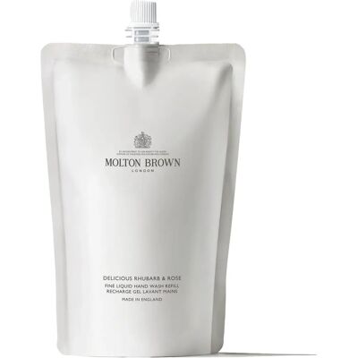 Molton Brown Rhubarb Rose Hand Wash Refill - 400ml Molton Brown Rhubarb Rose Hand Wash Refill - 400ml