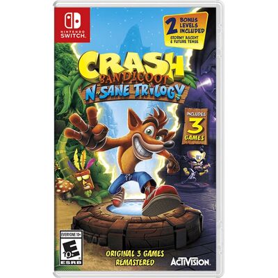 Nintendo Crash Bandicoot N. Sane Trilogy - Jeu vidéo - Publicité Nintendo Crash Bandicoot N. Sane Trilogy - Jeu vidéo - Publicité