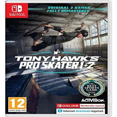 Tony Hawk's Pro Skater 1 + 2 - Remastered (Switch) Tony Hawk's Pro Skater 1 + 2 - Remastered (Switch)