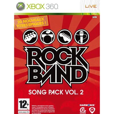 Electronic Arts XBOX 360 Rock Band Song Pack 2 - PAL - Publicité Electronic Arts XBOX 360 Rock Band Song Pack 2 - PAL - Publicité