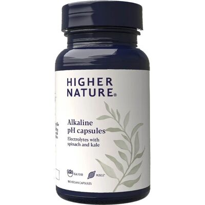 Higher Nature Alkaline pH Capsules - 180 Capsules Higher Nature Alkaline pH Capsules - 180 Capsules