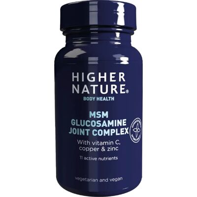 Higher Nature MSM Glucosamine Joint Complex - 90 Tablets Higher Nature MSM Glucosamine Joint Complex - 90 Tablets