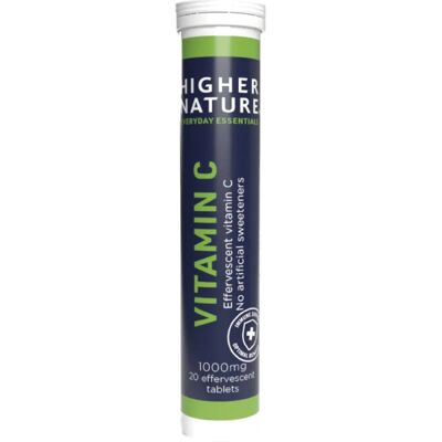Higher Nature Vitamin C Effervescent - 20 Tablets Higher Nature Vitamin C Effervescent - 20 Tablets
