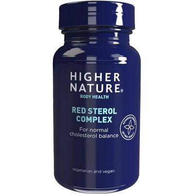 Higher Nature Red Sterol Complex - 90 Tablets for Healthy Cholesterol Support Higher Nature Red Sterol Complex - 90 Tablets for Healthy Cholesterol Support
